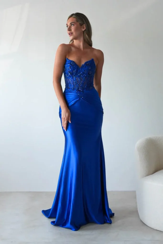 Finding the Right Undergarments for Your Royal Blue Gown's Silhouette